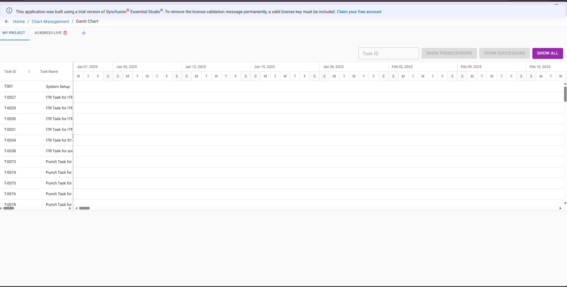 ECPMS - Change Management System