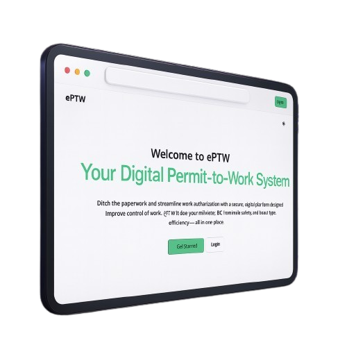 ePTW-Digital Permit-to-Work System